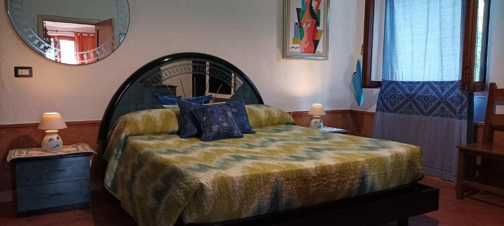 Postel nebo postele na pokoji v ubytování B&B Meladormo