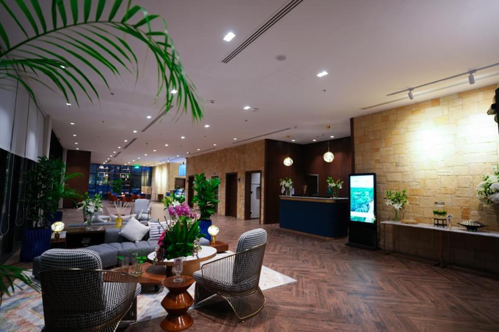TV a/nebo společenská místnost v ubytování NAS Hotel