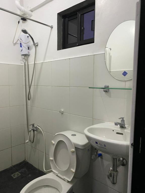 Koupelna v ubytování Chillax Inn
