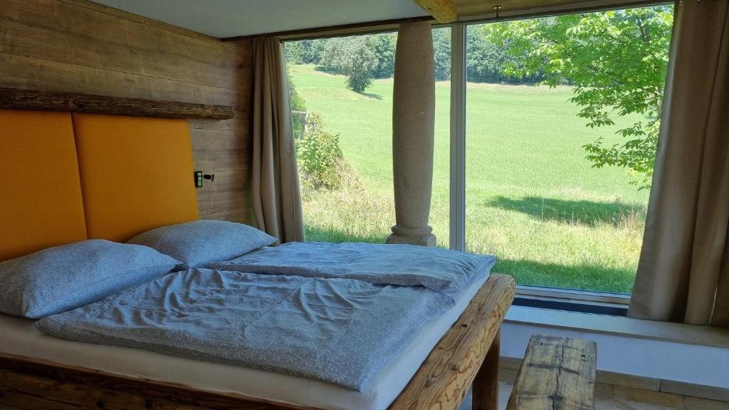 Postel nebo postele na pokoji v ubytování Villa Theresa
