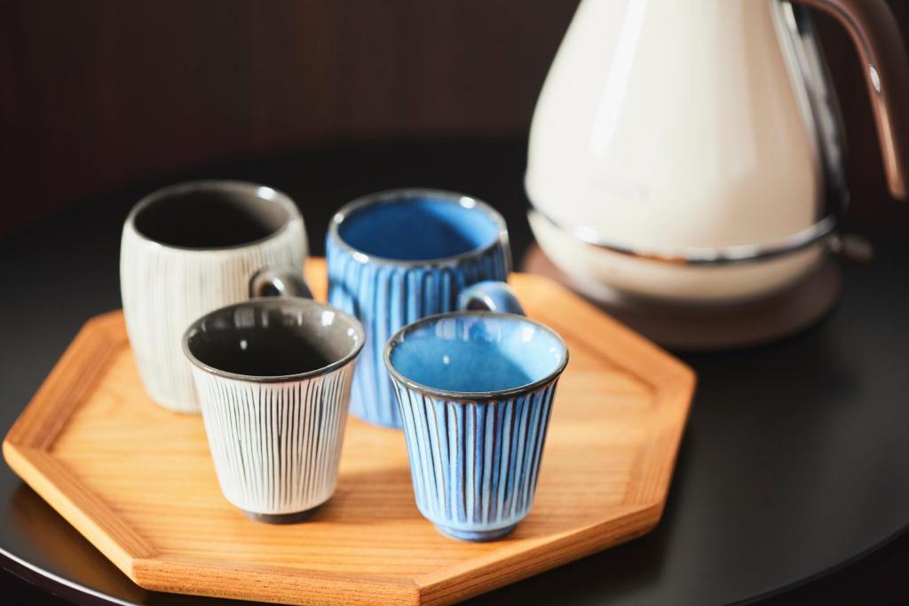 Fasilitas pembuat kopi dan teh di Richmond Hotel Nagasaki Shianbashi