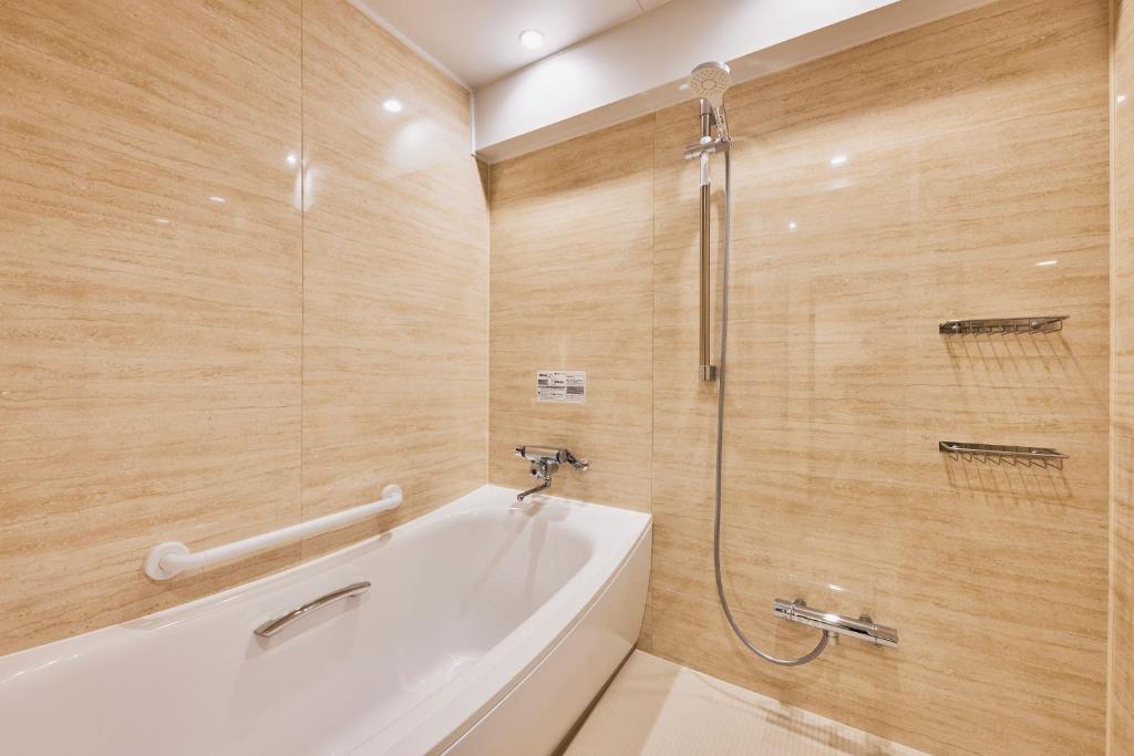 Kamar mandi di Richmond Hotel Nagasaki Shianbashi