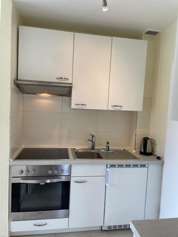 Kuchyň nebo kuchyňský kout v ubytování Haus Regina