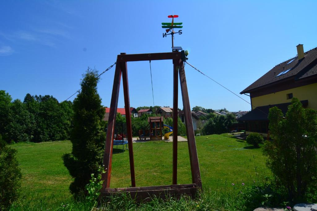 Zahrada ubytování Villa Gold