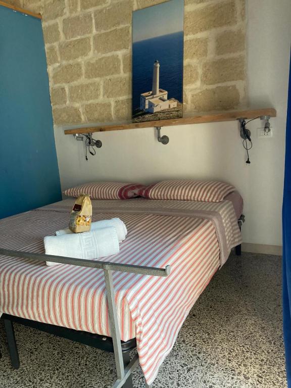 Postel nebo postele na pokoji v ubytování A Casa di Lu