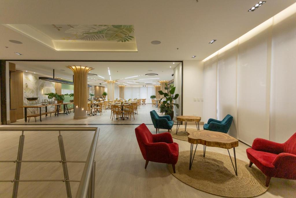 Posezení v ubytování Hotel Soratama