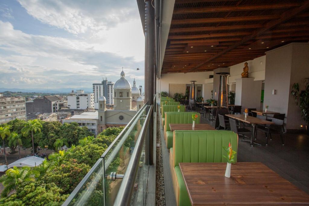 Balkón nebo terasa v ubytování Hotel Soratama