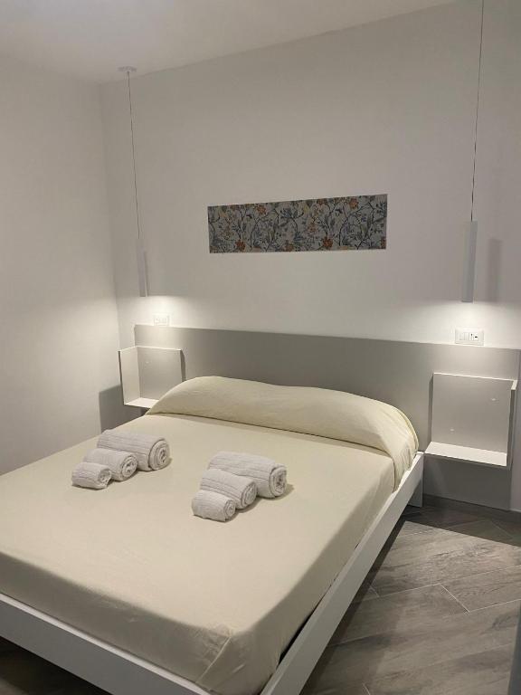 Postel nebo postele na pokoji v ubytování B&b Villa Jasmine