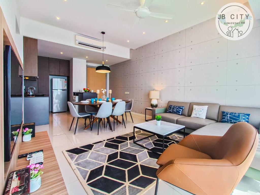 Grand Medini by JBcity Home - 带阳台的公寓