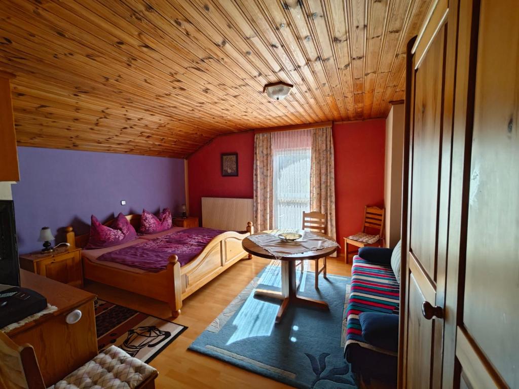 Posezení v ubytování Christis Apartments