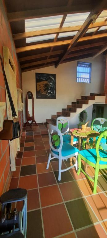 Posezení v ubytování Casa Hotel los Patios