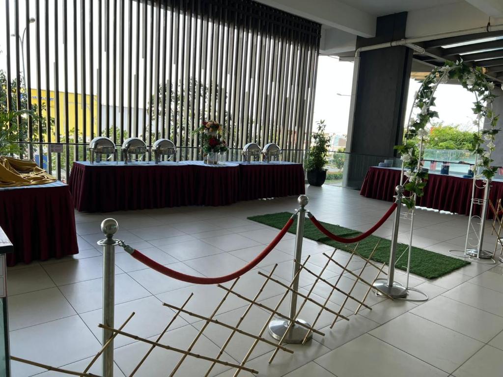 Restaurace v ubytování D'Wharf Hotel & Serviced Residence