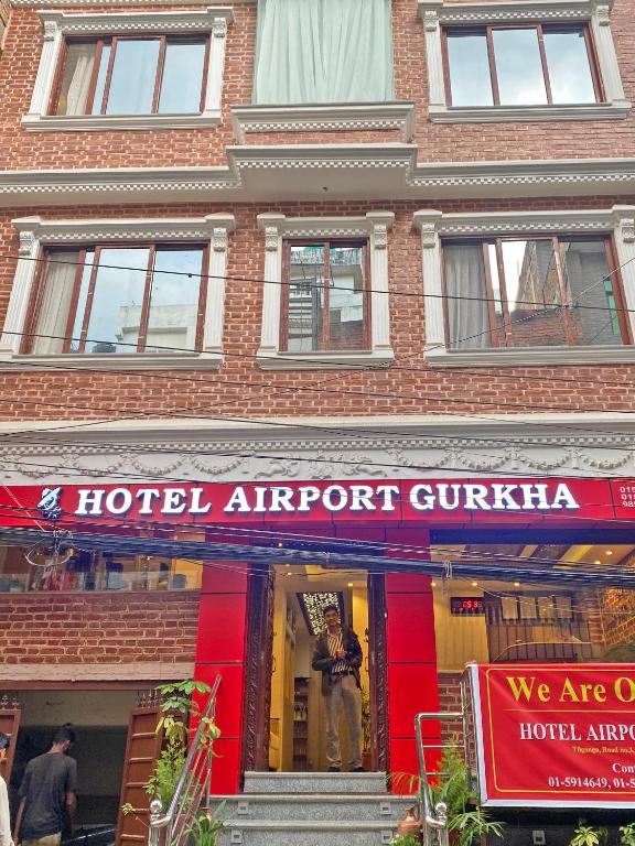 Exteriér nebo vchod ubytování Hotel Airport Gurkha