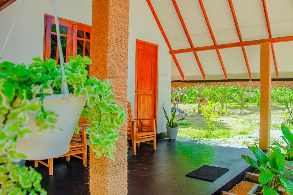Zahrada ubytování Sigiri Enaya Cottage