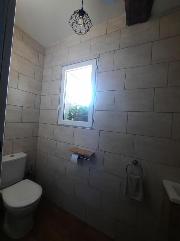 Koupelna v ubytování Gîte Brequat - Pyrénées Atlantique