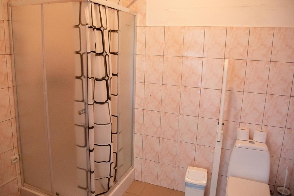 Koupelna v ubytování Dinaburg SPA Hotel