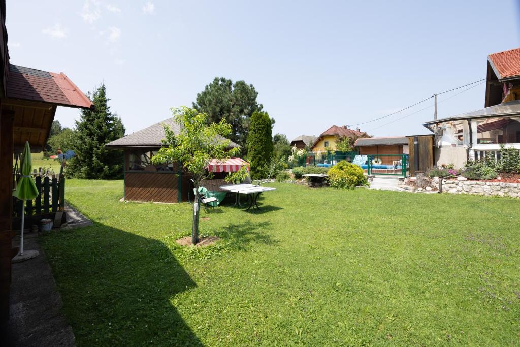 Zahrada ubytování Christis Apartments