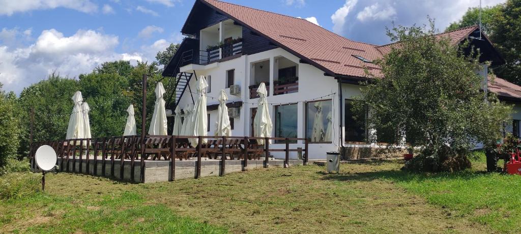 Zahrada ubytování Hanu Fain