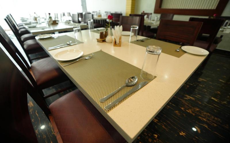 Restaurace v ubytování Urban Suites