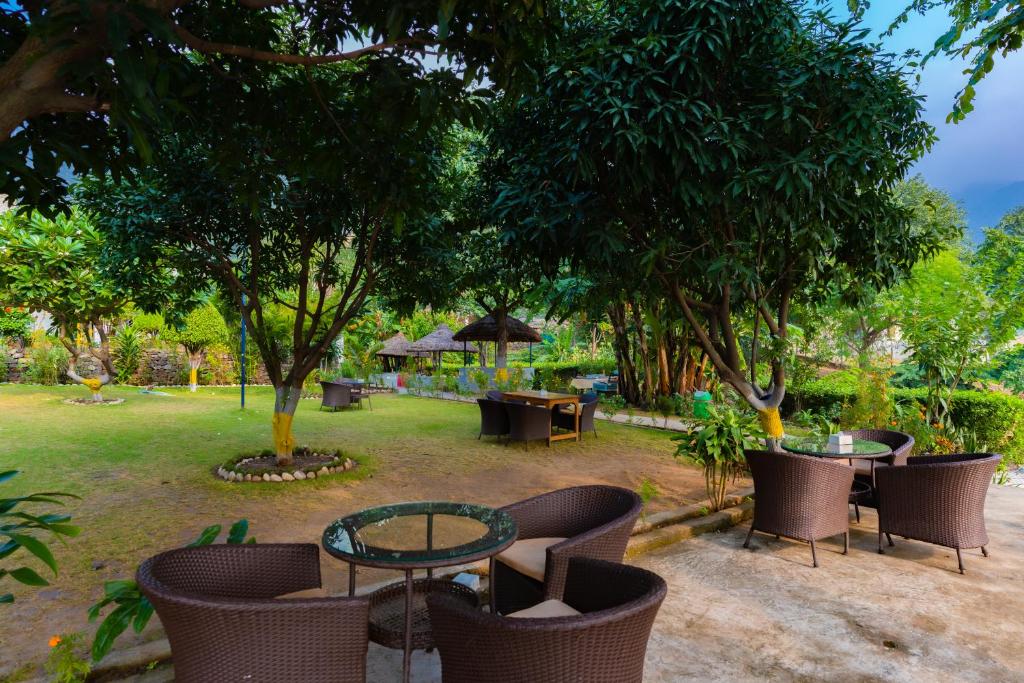 Zahrada ubytování Siddhartha Resort, Chisapani
