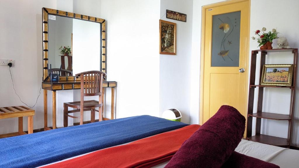 Postel nebo postele na pokoji v ubytování Ella nature nest