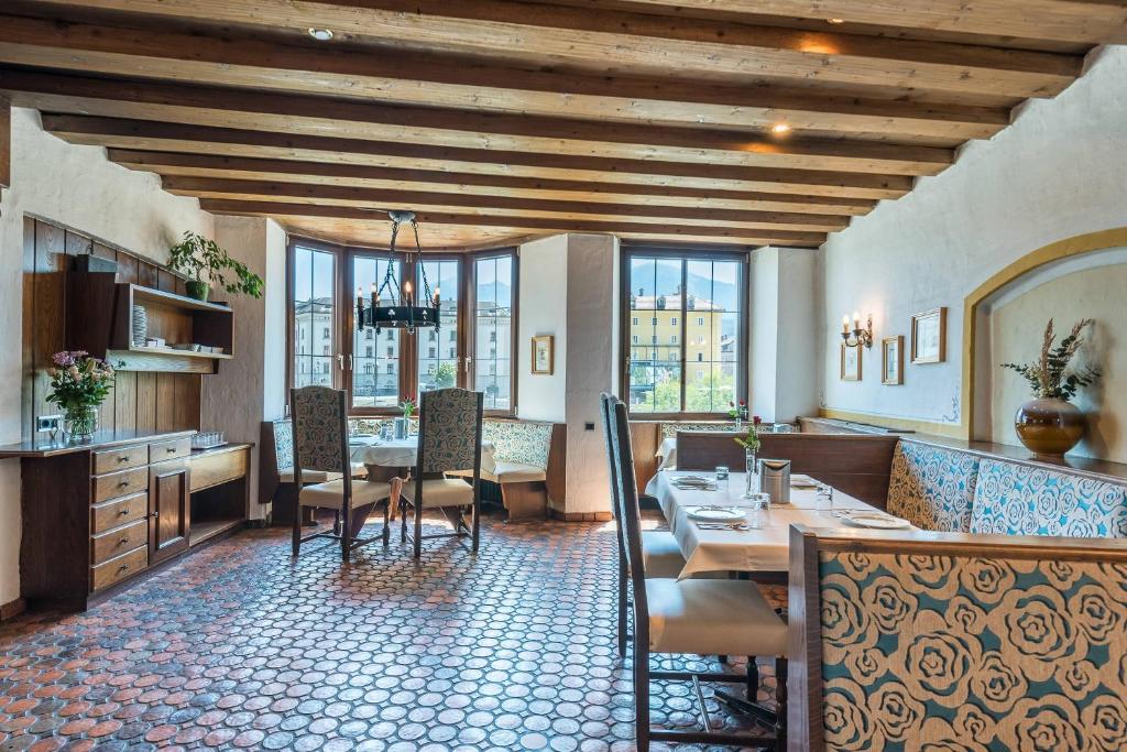Posezení v ubytování Hotel Mondschein