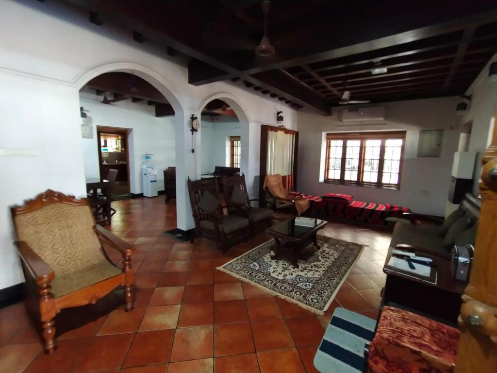 Posezení v ubytování AZZA Heritage Home