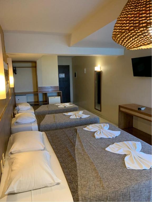 Lumar Hotel PontaNegra - Viervoudige Kamer Met Uitzicht Op Zee