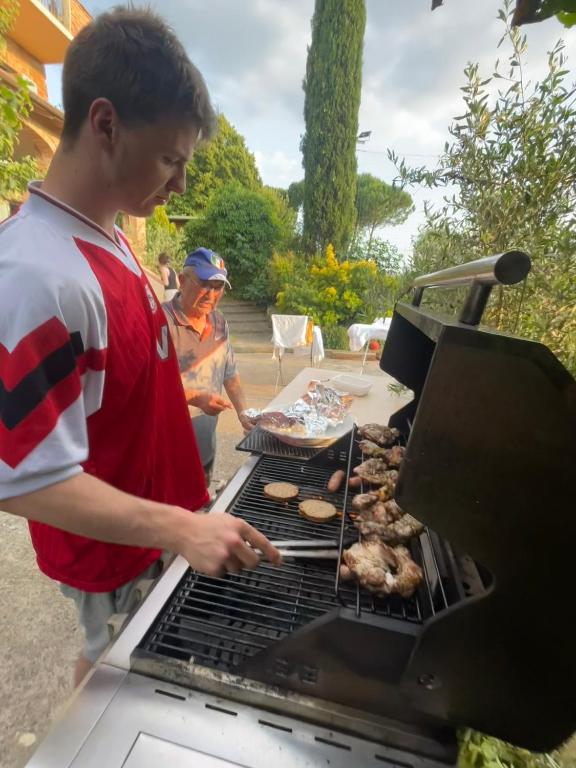 Sprzęt do grillowania w willi