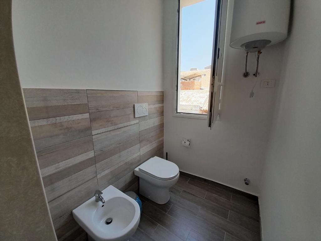 Koupelna v ubytování Fuori Ortigia room 1