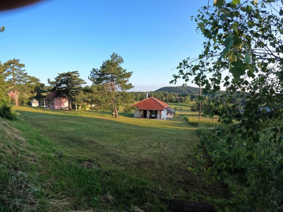 Naturlandschaft in der Nähe des Ferienhauses