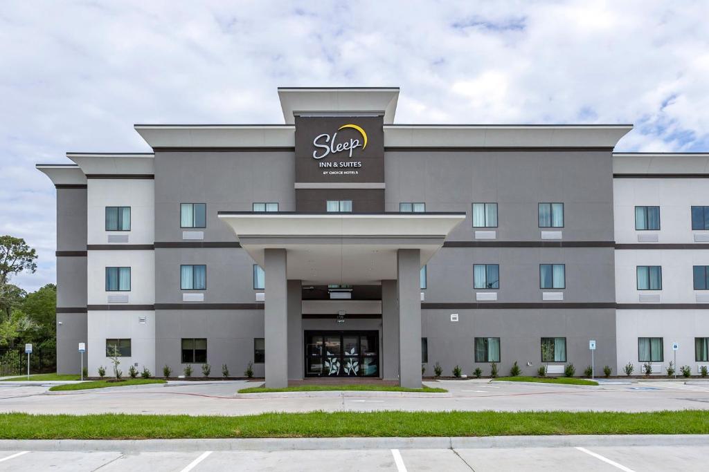 a rendering of the exterior of a hotel at Sleep Inn & Suites in Liberty