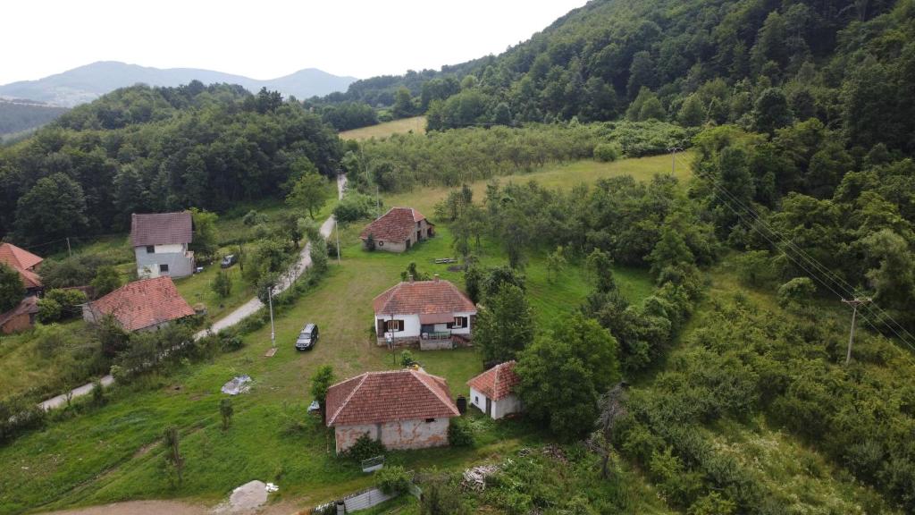 Příroda nedaleko vily