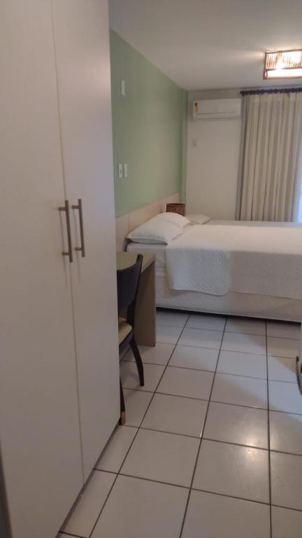 Postel nebo postele na pokoji v ubytování Gran Lençóis Flat