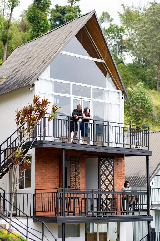 Balkón nebo terasa v ubytování Waterfall Villa by Opulence