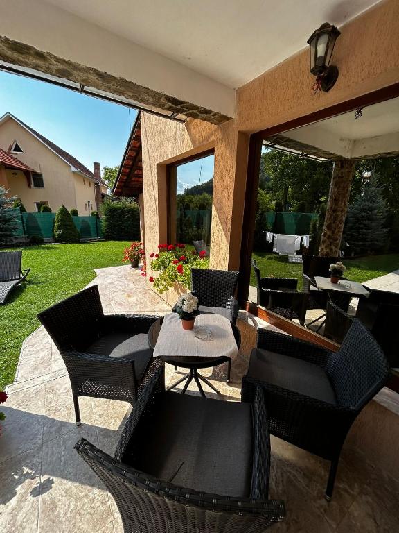 Zahrada ubytování Casa Larisa