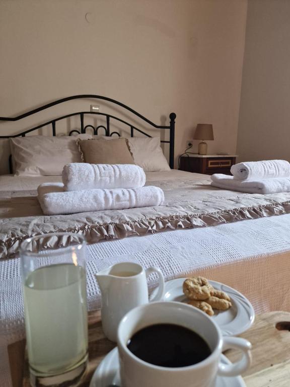 Letto o letti in una camera di Villa Penelope