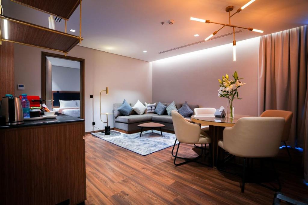 Posezení v ubytování NAS Hotel