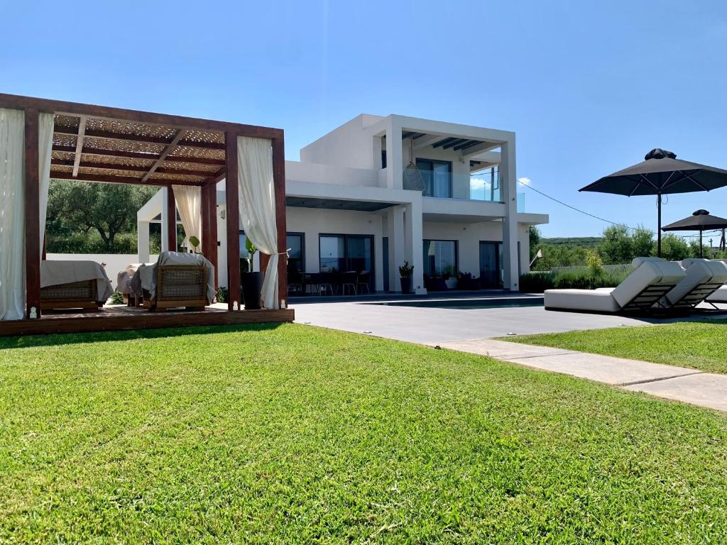 Zahrada ubytování ELYSIAN VILLA