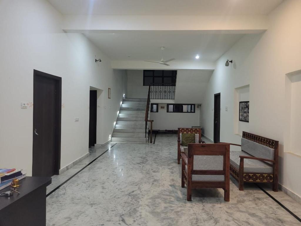 Posezení v ubytování Silver Sands homestay