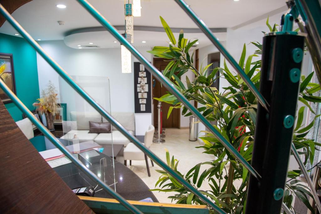 Posezení v ubytování Malak Hotel