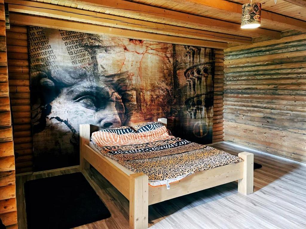 Ένα ή περισσότερα κρεβάτια σε δωμάτιο στο Tara Land Lake