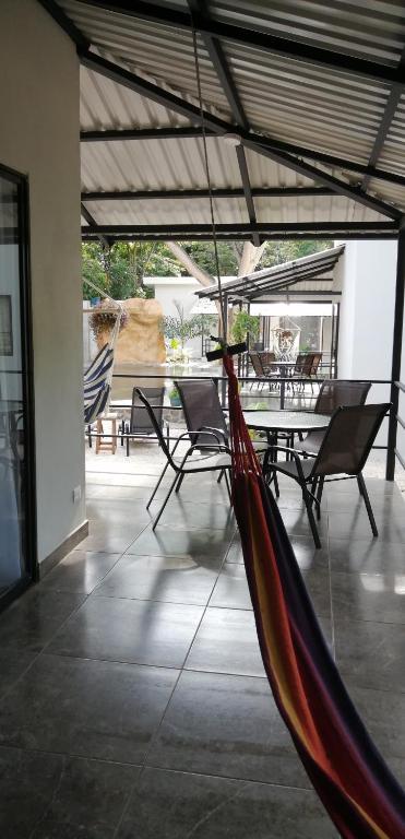 Patio nebo venkovní prostory v ubytování EcoVillas Las Melinas