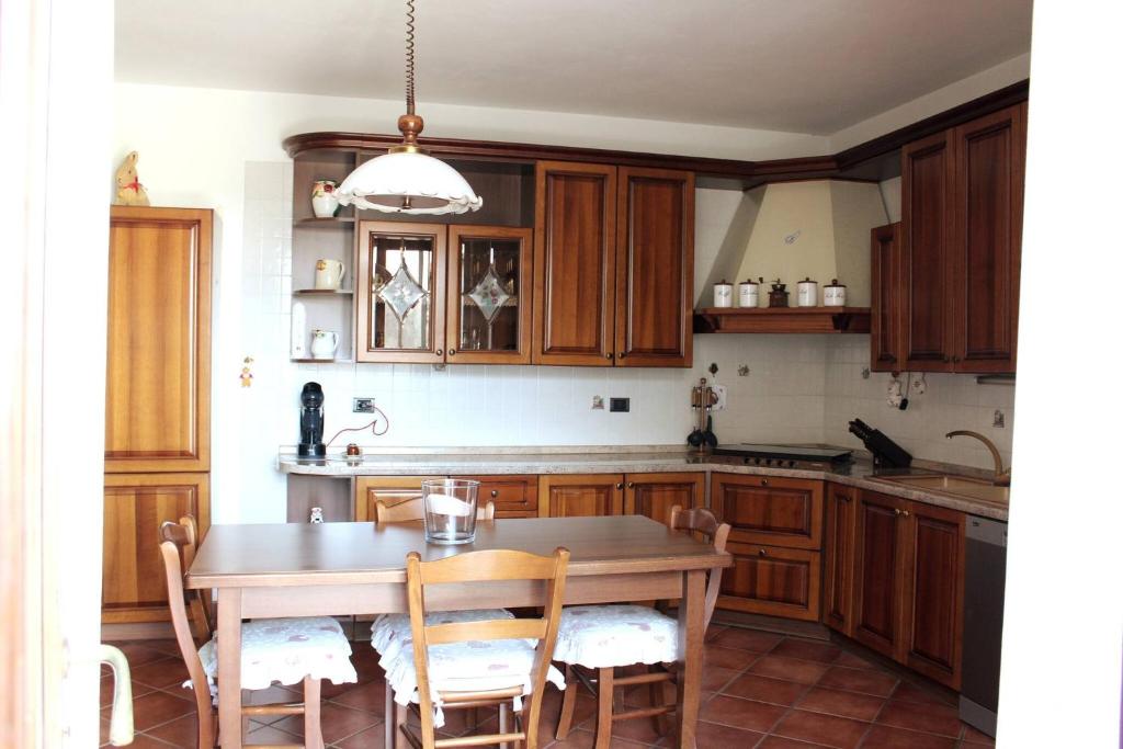 Kuchyňa alebo kuchynka v ubytovaní La Culla Tra I Vigneti