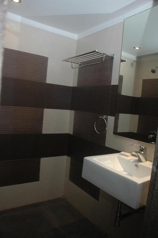 Koupelna v ubytování Hotel Kanan
