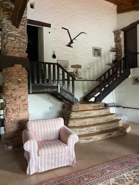 Χώρος καθιστικού στο La Bergerie, with private pool and garden