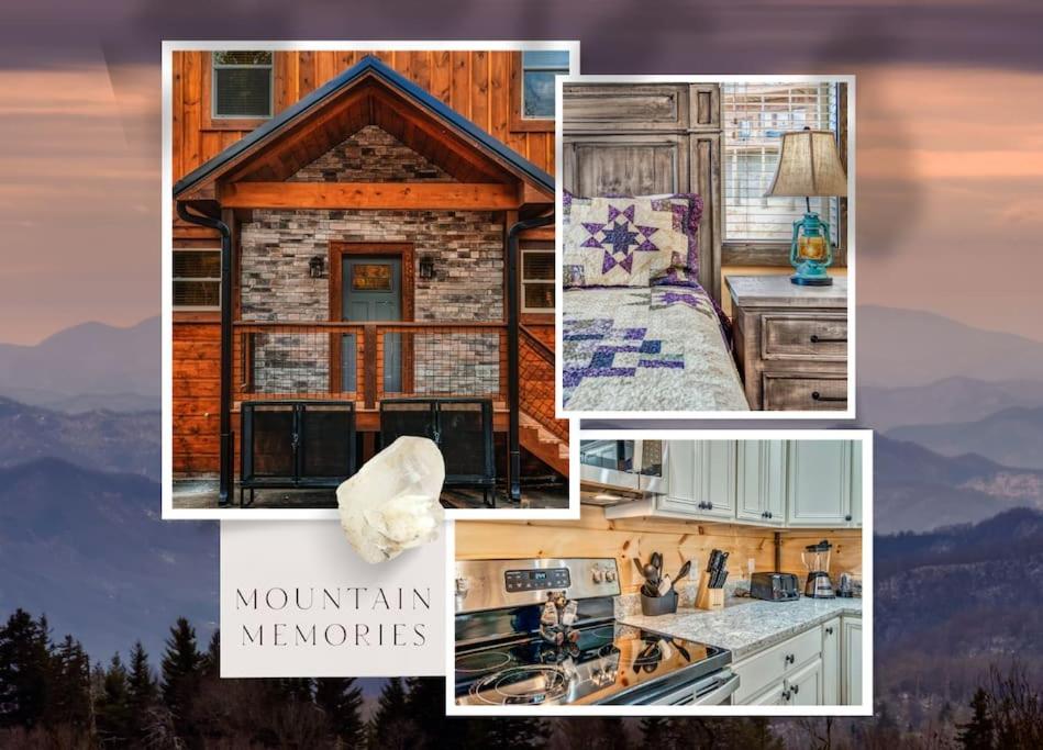 En generel udsigt til bjerge eller udsigt til bjerge taget fra lejligheden