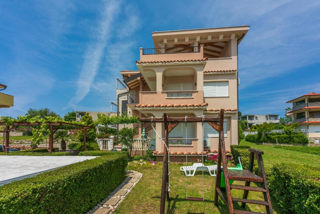 Zahrada ubytování Apartments Anica