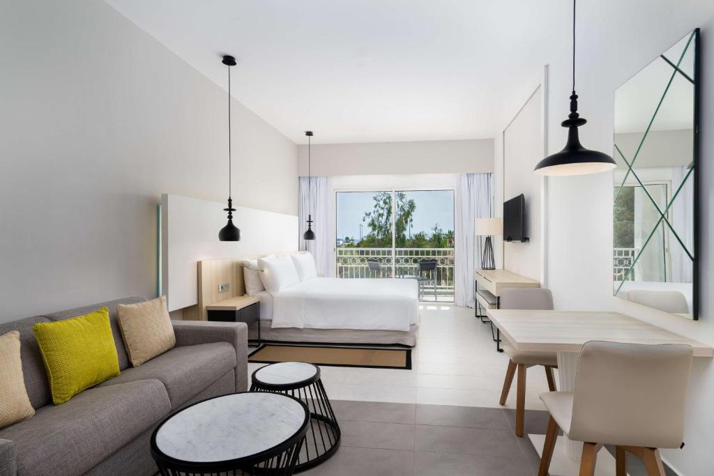 Posezení v ubytování Radisson Blu Residences, Saidia