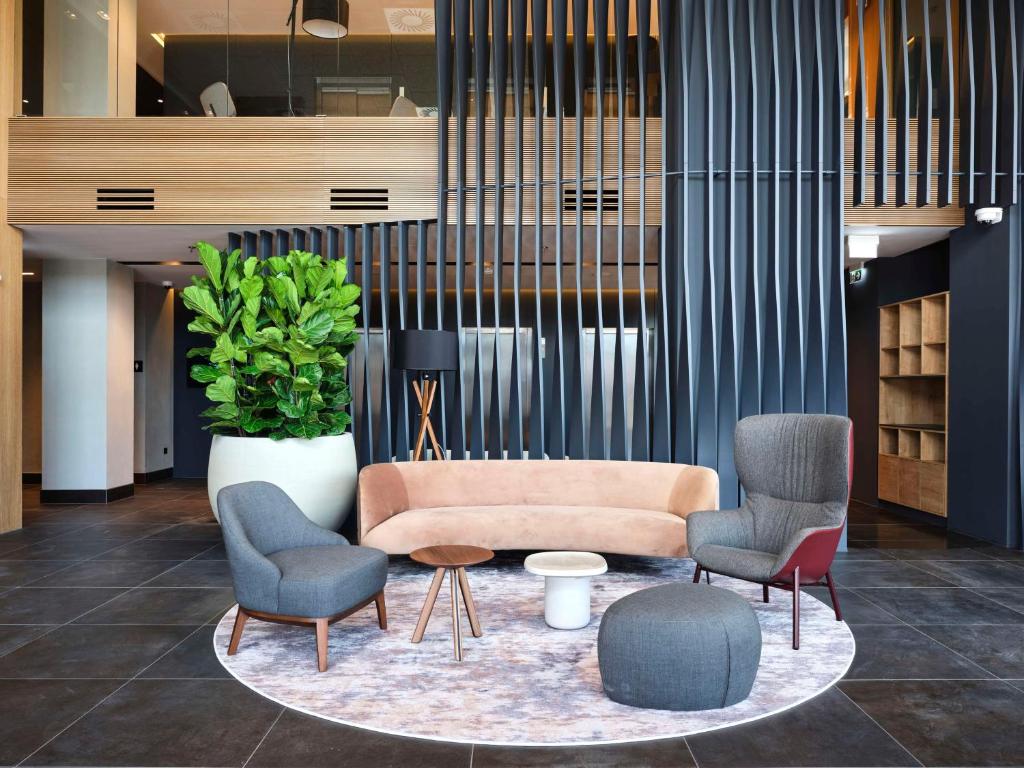 Posezení v ubytování Radisson Hotel Budapest BudaPart